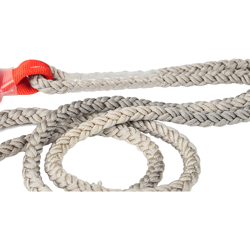 KA-L02 폴리아미드 로프와 충격 흡수 장치가 포함된 추락 방지 트윈 랜야드